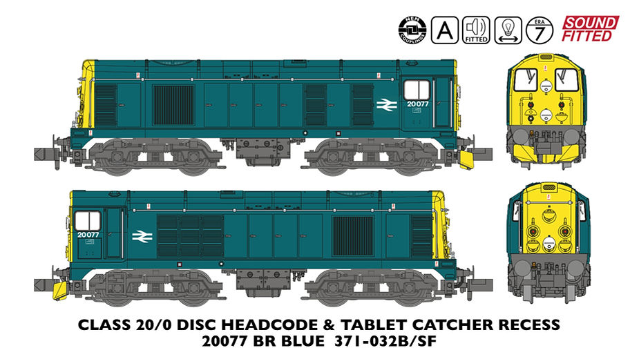 graham farish n gauge class 20