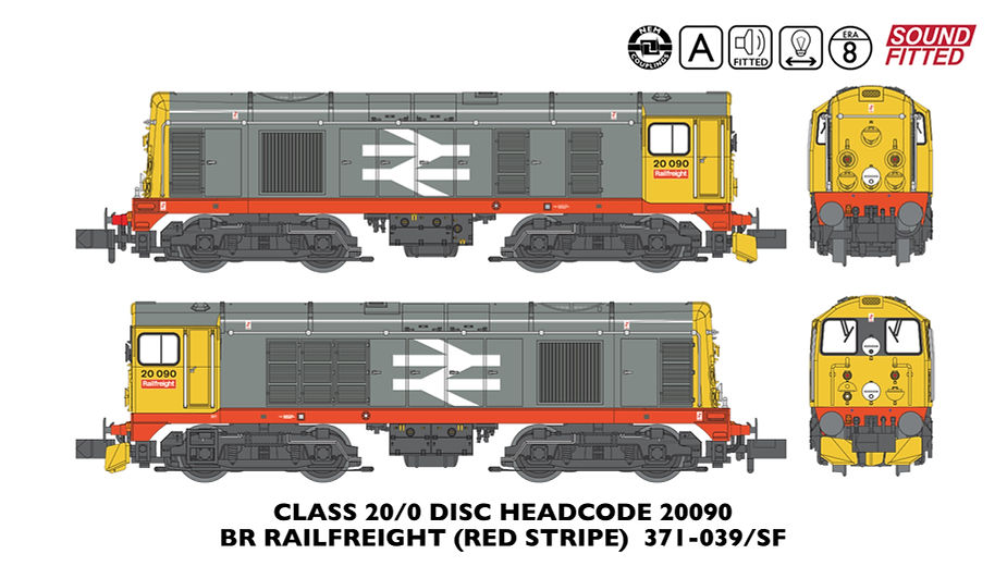 graham farish n gauge class 20