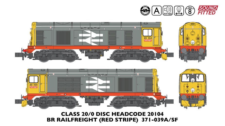 graham farish n gauge class 20